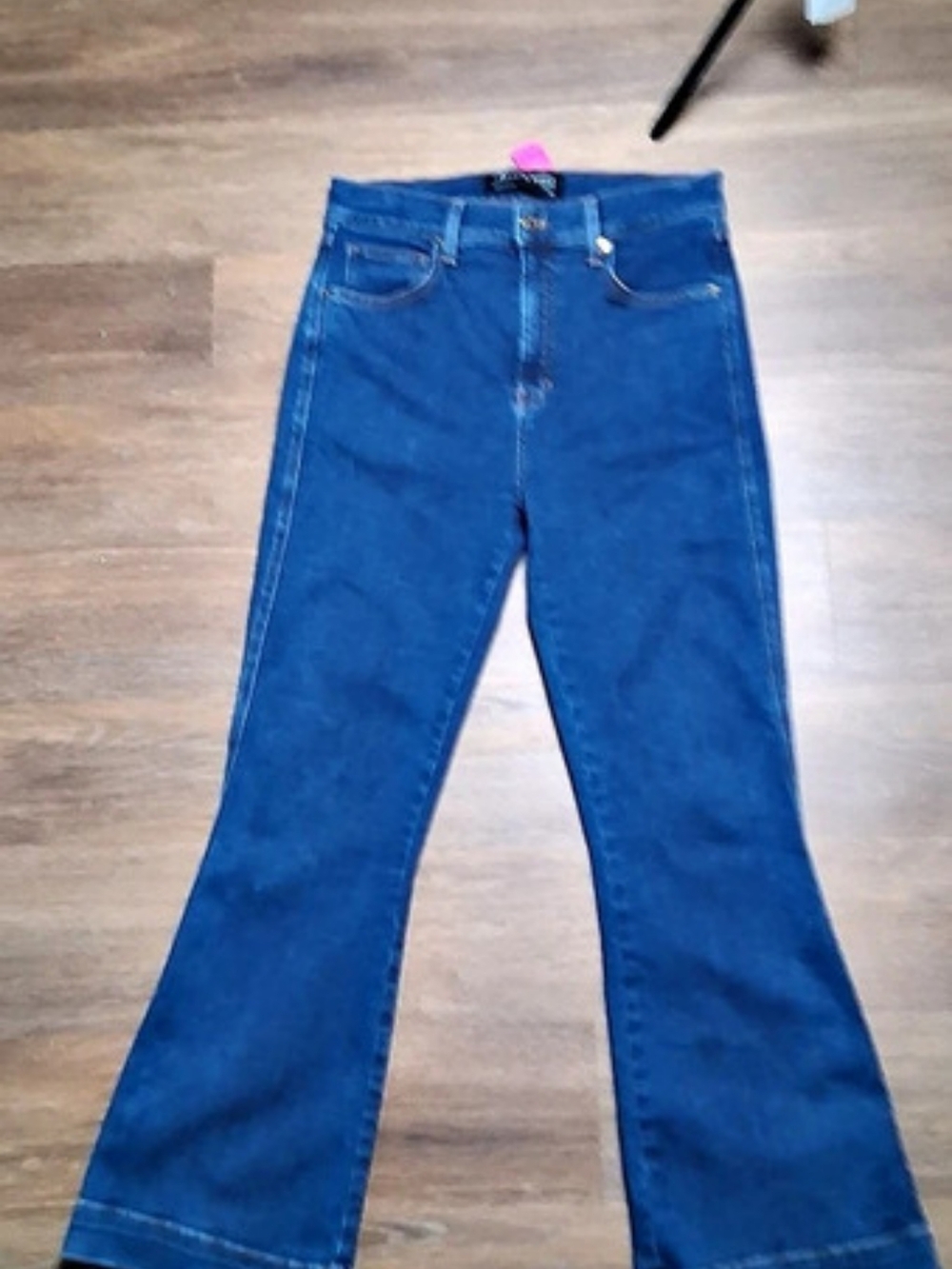 Veronica Beard Flare Bootcut Jean Blue Waist 30
